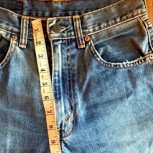 Vintage Levi’s 512 blue jeans Straight Fit, High Rise 28 waist, 27 length - Picture 6 of 10